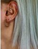 Victoria - Boucles d'oreilles en acier inoxydable